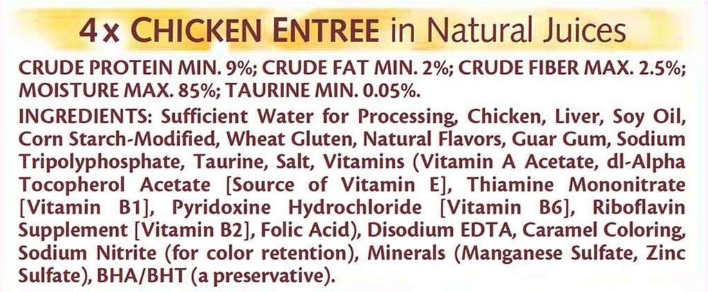 Purrfectly Chicken Variety Pack (4-Chicken, 3-Chicken & Beef, 3-Chicken & Duck) Food for Cats, 10-Count Packages (Pack of 4)