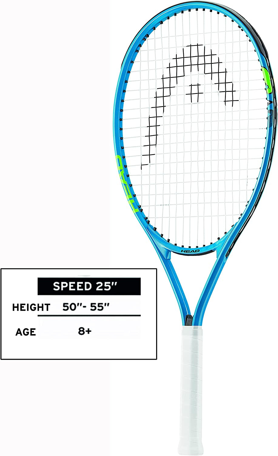 Speed Kids Tennis Racquet - Beginners Pre-Strung  Light Balance Jr Racket